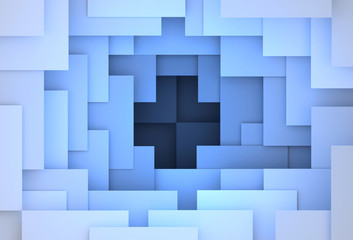 3D abstract background