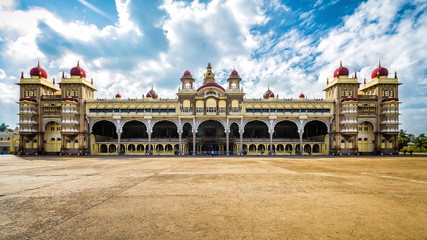 Naklejka premium Mysore Palace in Mysore, India