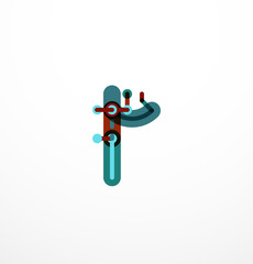Linear letter concept