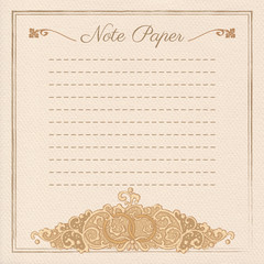 Vector wedding stationery