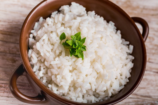 Fresh cooked rice