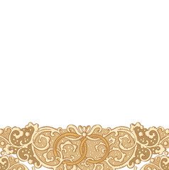 Vector wedding stationery