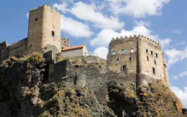 Fototapeta na wymiar Khertvisi fortress in Georgia