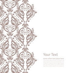 Vector ornate background