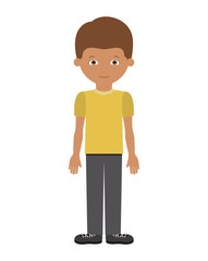 man standing  isolated icon design, vector illustration  graphic 