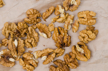 group of walnuts