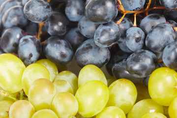 Grapes are two different kinds