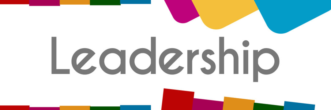 Leadership Colorful Abstract Shapes 