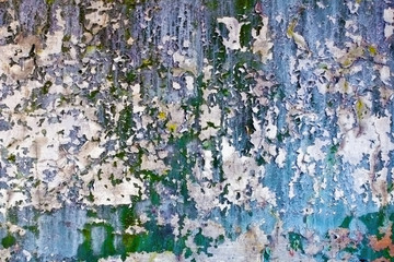 Peeling walls abandoned buildings - dirty background