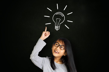 Little Girl Get an Idea