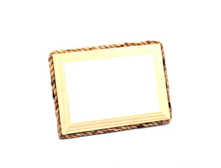 picture frame isolated on white