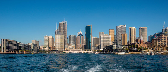 Fototapeta na wymiar Circular Quay in Sydney, Australia