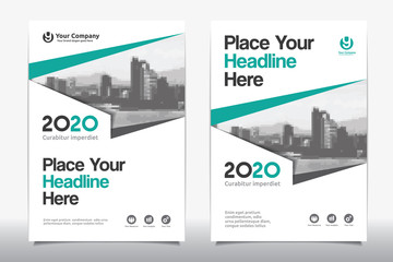 Business Book Cover Design Template in A4. Easy to adapt to Brochure, Annual Report, Magazine, Poster, Corporate Presentation, Portfolio, Flyer, Banner, Website.