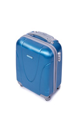 Suitcase isolated on the white background