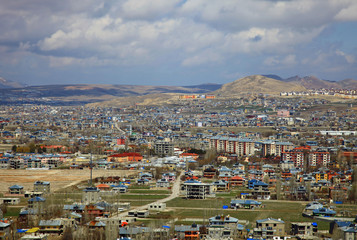 Fototapeta na wymiar View of the Van, Turkey.