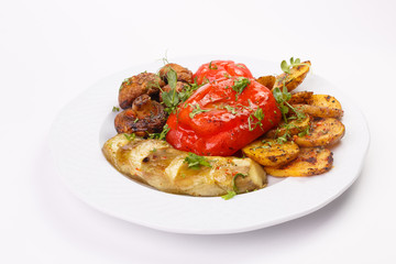 grilled vegetables