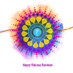 Beautiful Rakhi for Raksha Bandhan celebration.