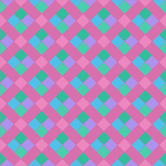 Pixel art style vector background with a flat design color theme