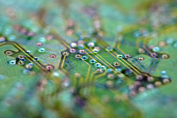 Abstract background on electronics theme