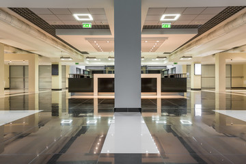 Spacious hall to welcome crowds of visitors