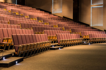 Seats are waiting for curious listeners