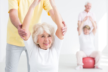 Exercises makes me feel younger