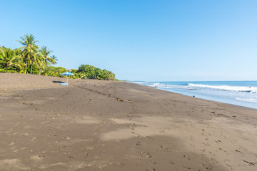 Playa hermosa en Costa Rica - pacific coast