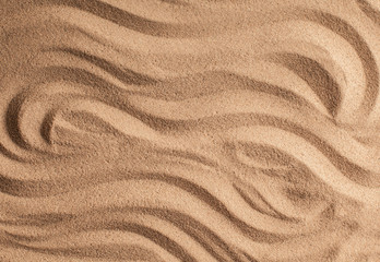 Fototapeta na wymiar texture of dry sea sand
