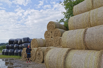 straw bales