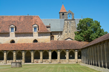 Cloître de la Chartreuse Saint-Sauveur de Villefranche-de-Rouergue, France