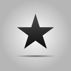 Simple Star Icon, Logo and Symbol Vector Design