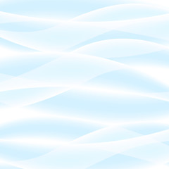 Vector white background of abstract waves. Used meshes and transparency layers