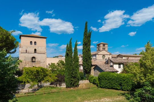 Abbey of Farfa (Lazio, Italy) - It's one of the most famous catholic abbeys of Europe. Benedictine Order, located about 60 km from Rome.