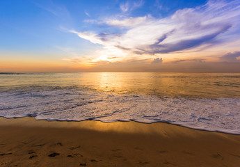 Fototapeta na wymiar Dreamland Beach in Bali Indonesia
