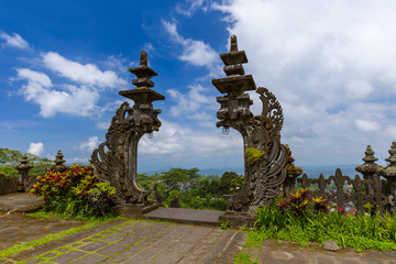 Fototapeta na wymiar Pura Besakih temple - Bali Island Indonesia