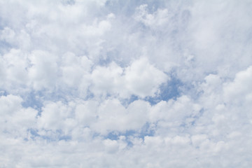 white clouds in the sky 