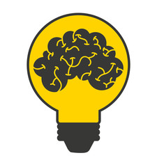 brain storming mind icon