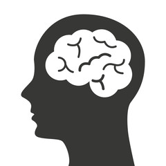 brain storming mind icon