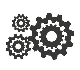 gears machine work icon