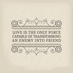 Vector headline calligraphic decoration