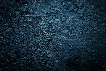 Black old metal background. The surface of the pan. Toned