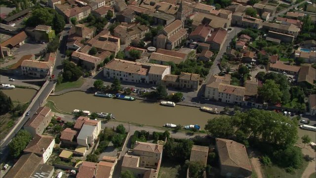 Canal Du Midi, Homps And Homps And Ognon Locks
