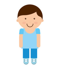 little boy smile icon