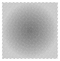 Pop art pattern. Black dots pattern. Vector illustration. Halftone.