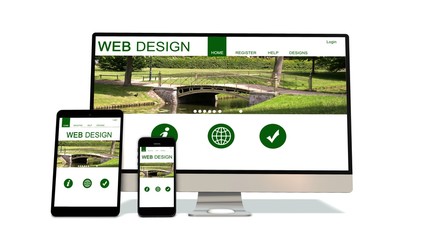 
devices responsive with responsive website design