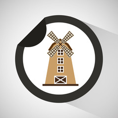 farm countryside windmill design