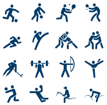 sport symbol set