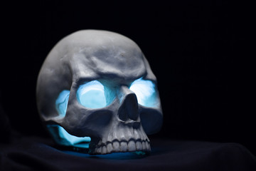 Светящийся череп