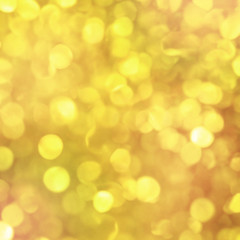 golde bokeh background