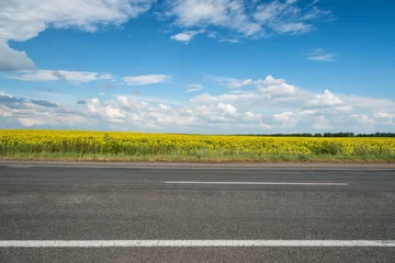 Raamstickers Highway background © Antonio
